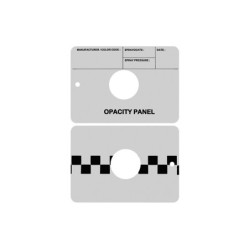 Metal spray-out card white,...