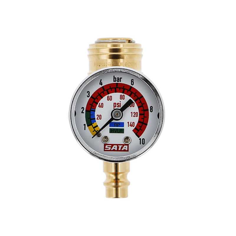 SATA spray pressure control unit
