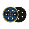 Back-up pad, Hard Density, Grip, 6-hole, 5/16" Thread