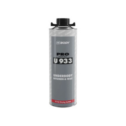 933 Underbody, Black, 1 ltr