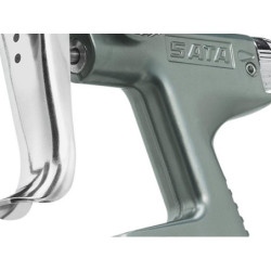 SATAjet 100 B F™ RP Spray Gun, 0.6mmltr reusable plastic cup, without swivel joint
